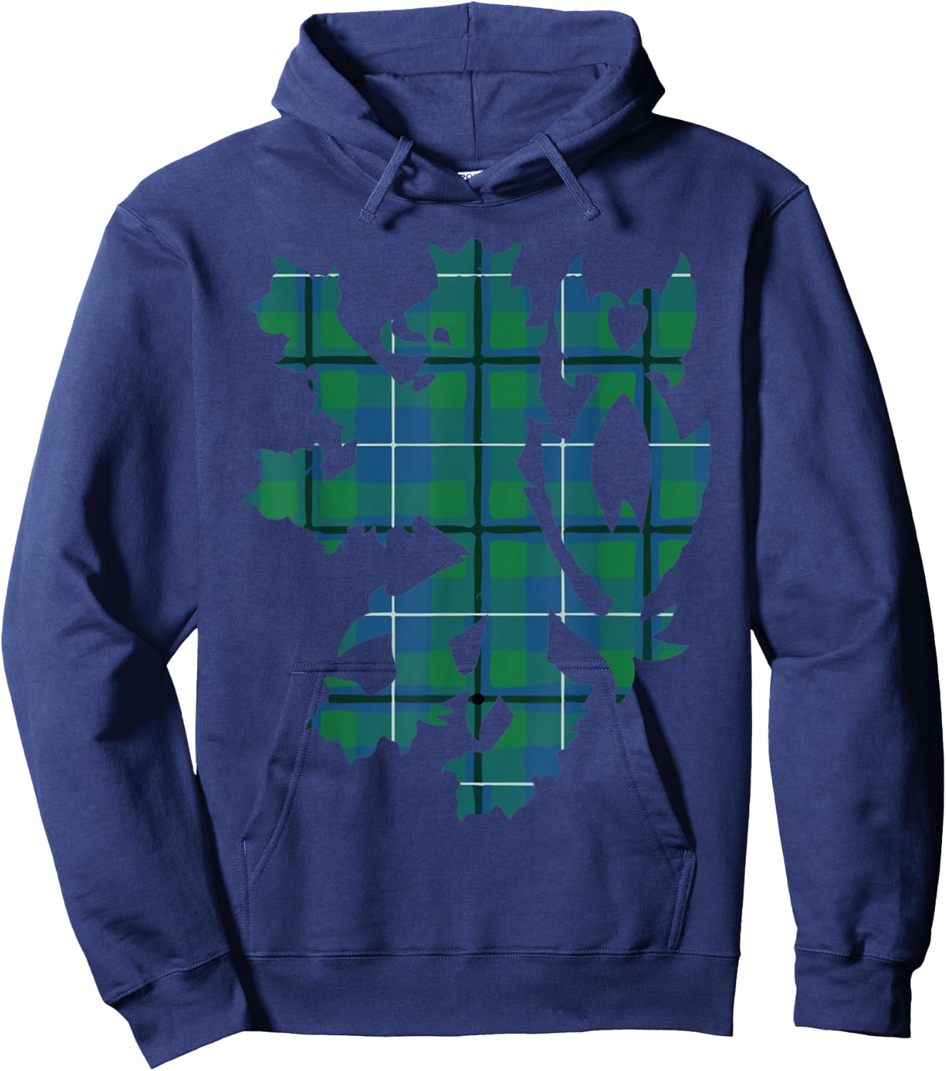 Clan Douglas Tartan Scottish Family Name Scotland Pride Hoodie - Hoodie | Navy
