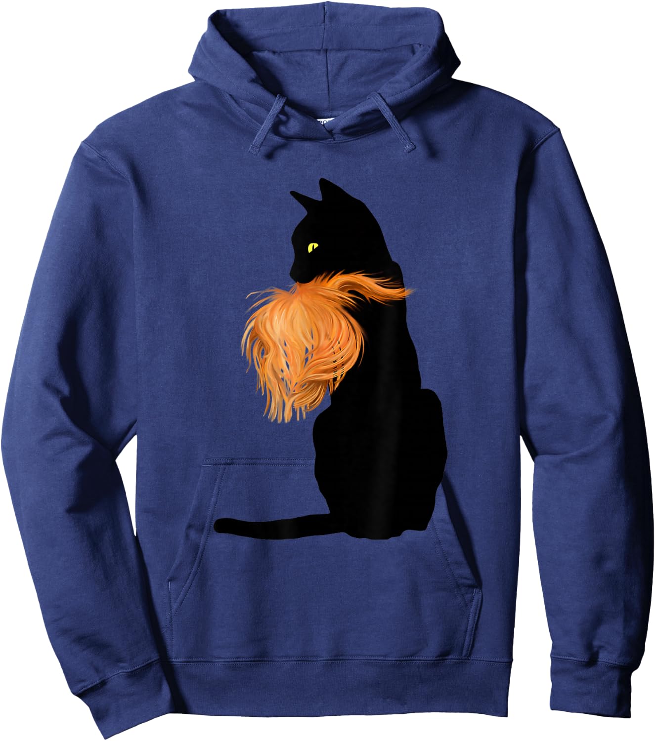 Cat Ladies for Kamala, Funny, cat, Trump Hair, Women's Hoodie - Hoodie | Navy