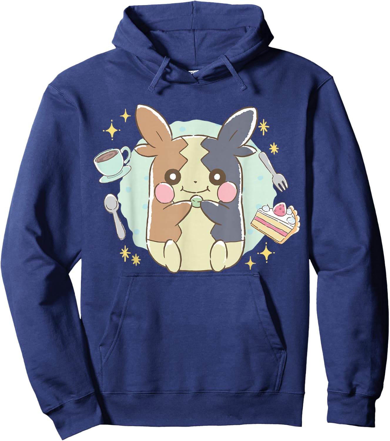 Pokémon - Snuffuzz Cafe Coffee Cake Hoodie - Hoodie | Navy