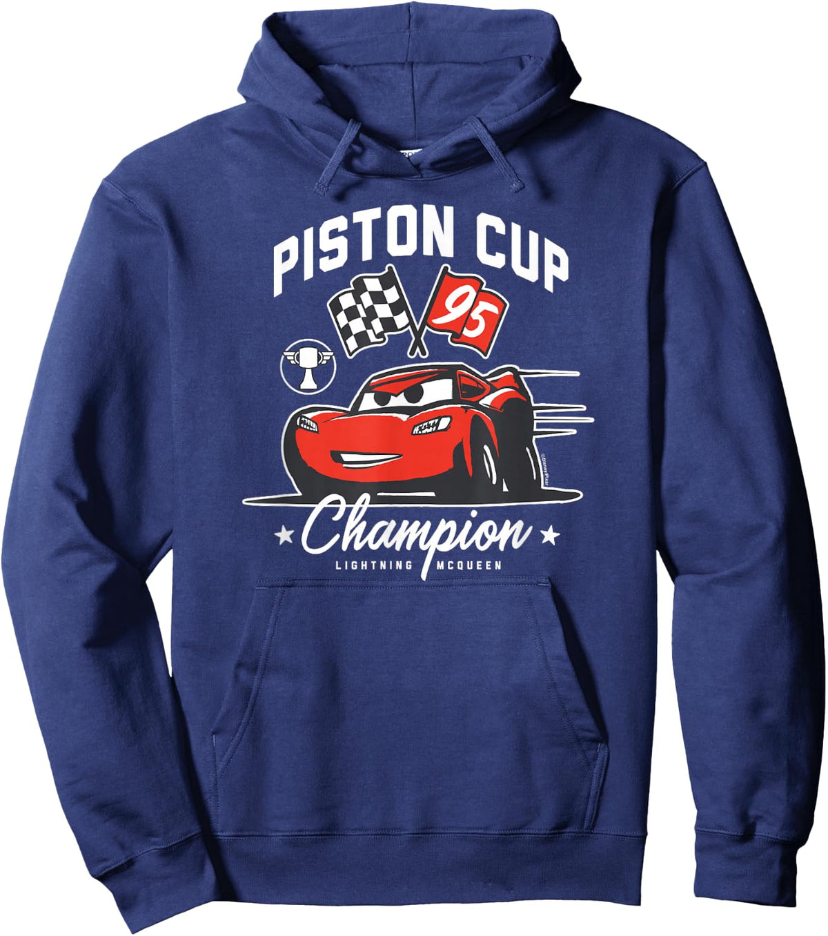 Cars - Piston Cup Champion McQueen Hoodie - Hoodie | Navy