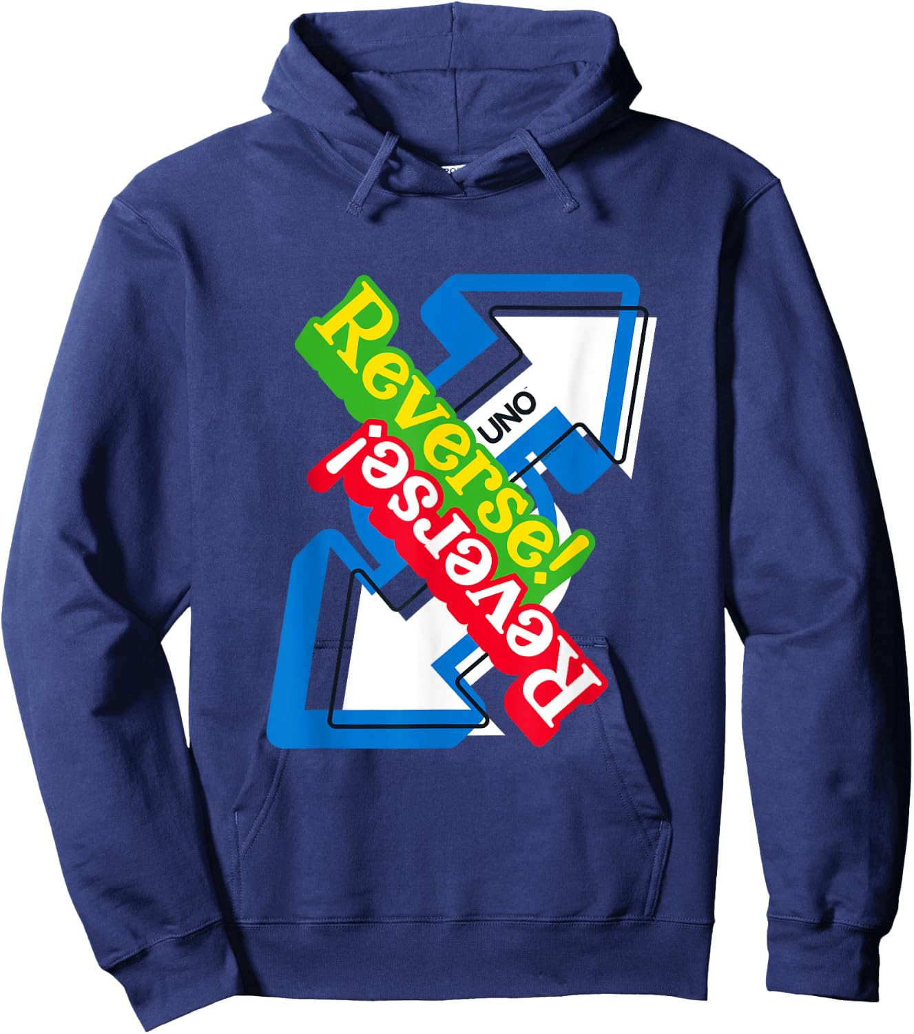 UNO - Reverse! Hoodie - Hoodie | Navy