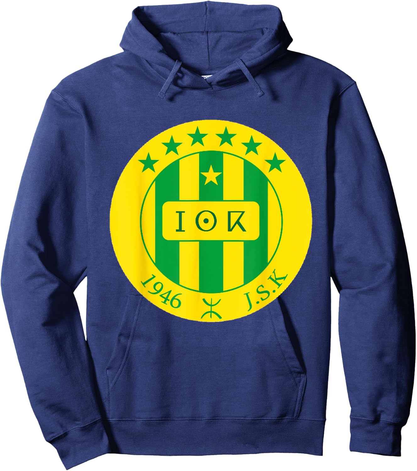 Jsk Soccer Team Amazigh Berber Sport Hoodie - Hoodie | Navy