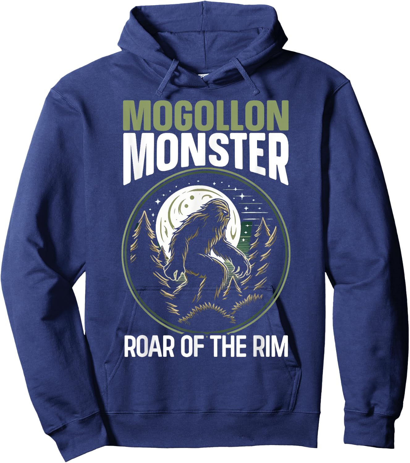 Mogollon Monster Legendary Creature Cryptozoology Cryptid Hoodie - Hoodie | Navy