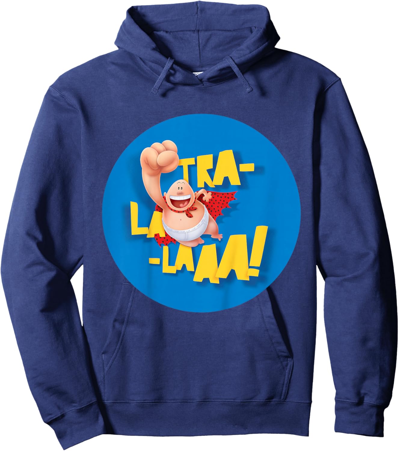 DreamWorks Captain Underpants TRA-LA-LAAA! in Blue Shirt Hoodie - Hoodie | Navy