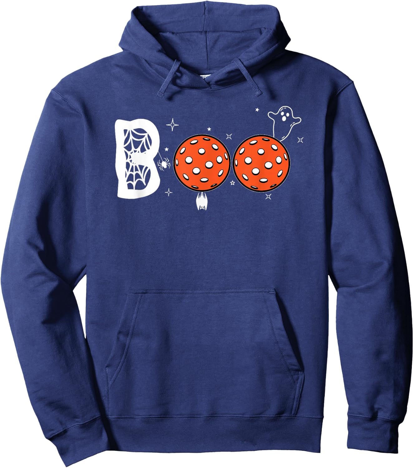 Costume Funny Halloween Pickleball Zero Zero Boo Halloween T Hoodie - Hoodie | Navy