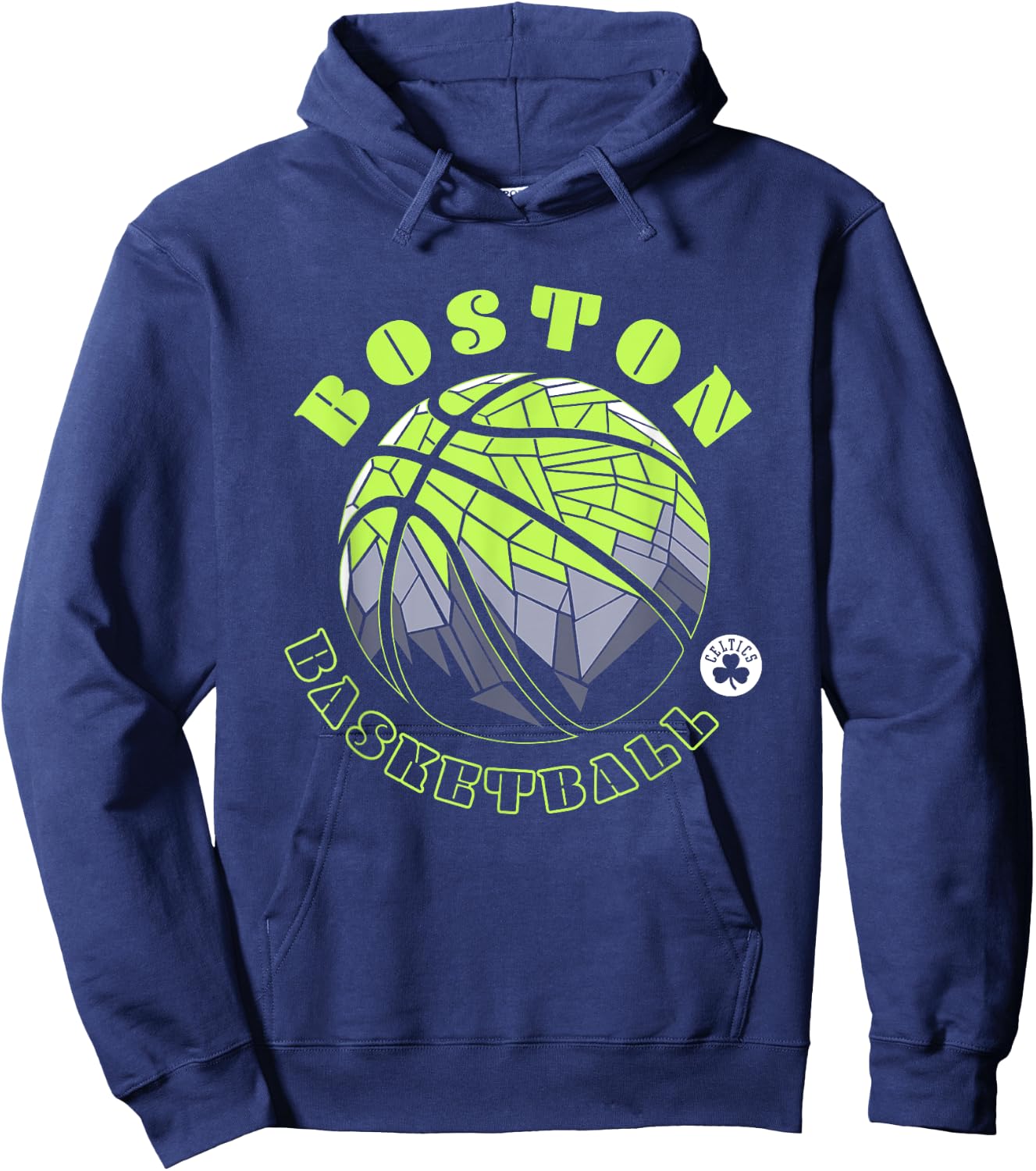 NBA Boston Celtics Neon Prism Basketball Hoodie - Hoodie | Navy