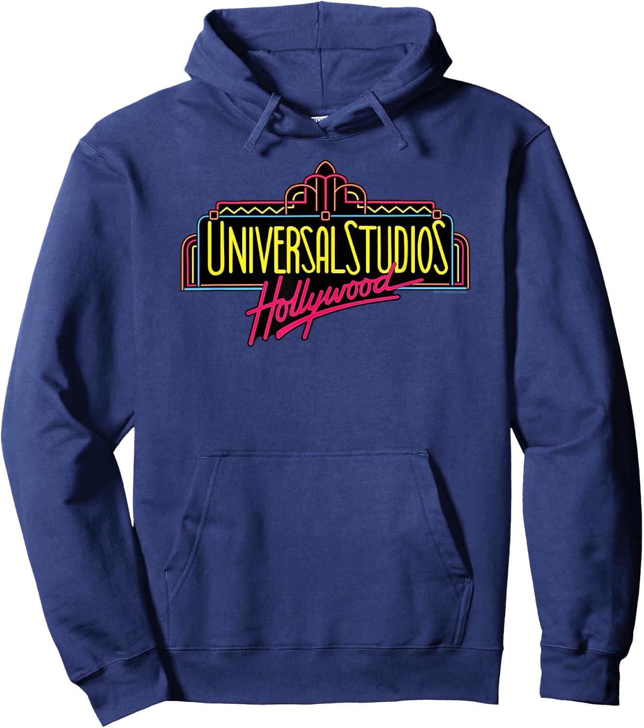 Universal Studios Hollywood Marquee Hoodie - Hoodie | Navy