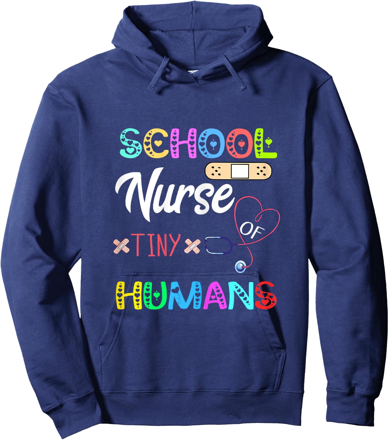 School Nurse Of Tiny Humans Nursing School Nursing Schooling Hoodie - Hoodie | Navy