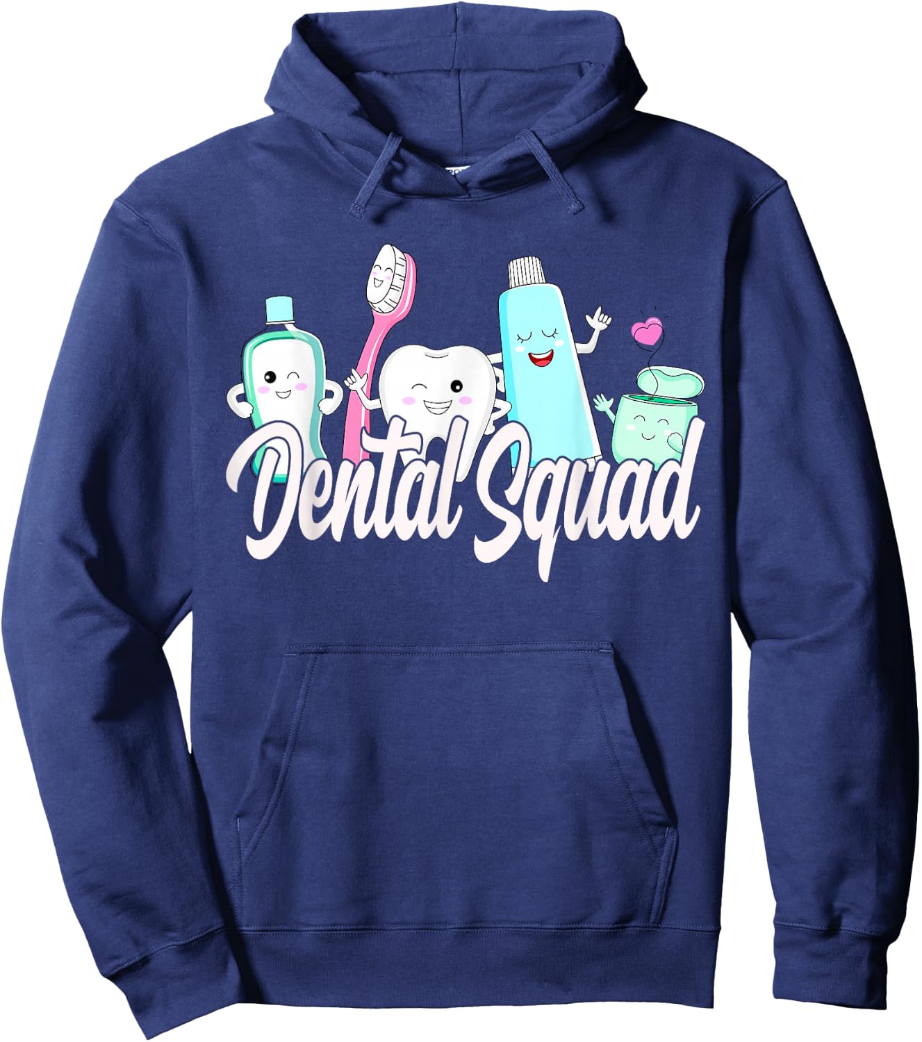 Dental Squad . Dental lab Hygienist Hoodie - Hoodie | Navy