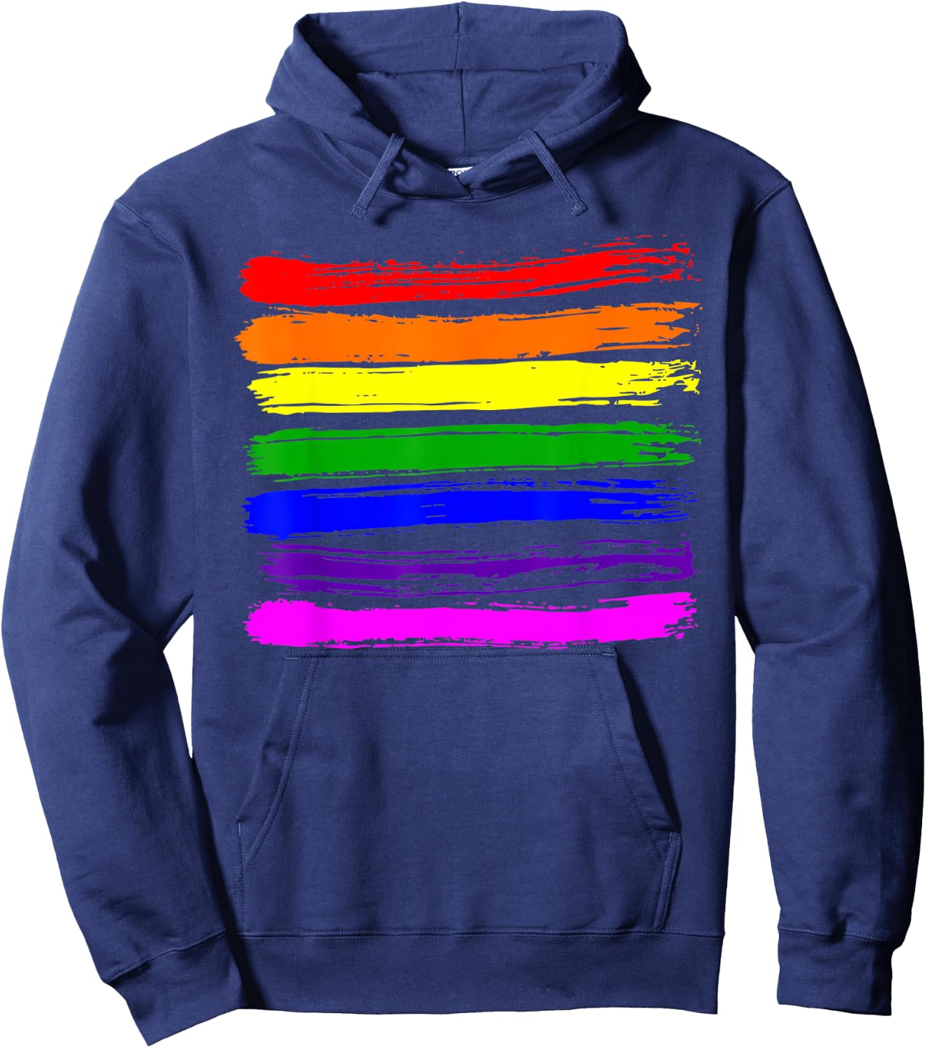 LGBT Gay Pride Flag Shirt - Gay Pride 2026 Hoodie - Hoodie | Navy