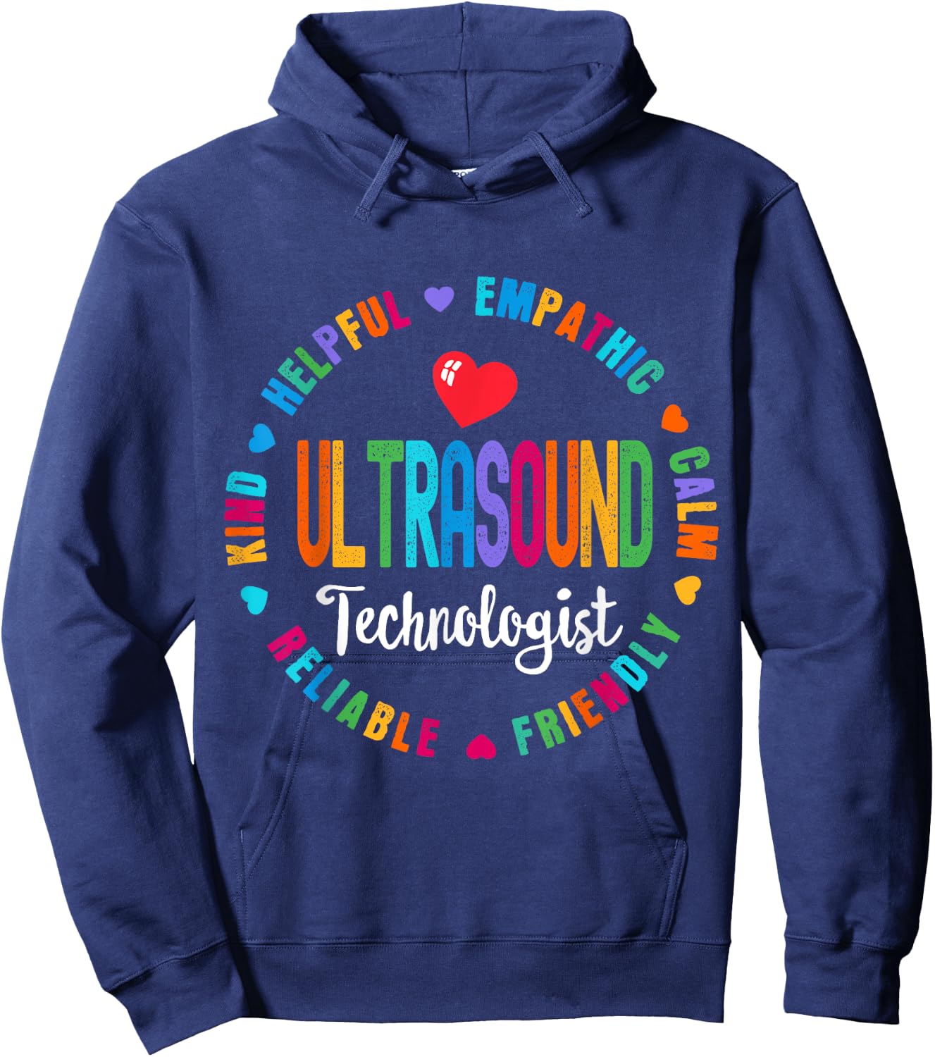 Ultrasound Technologist Sonography Ultrasound Tech Squad Hoodie - Hoodie | Navy