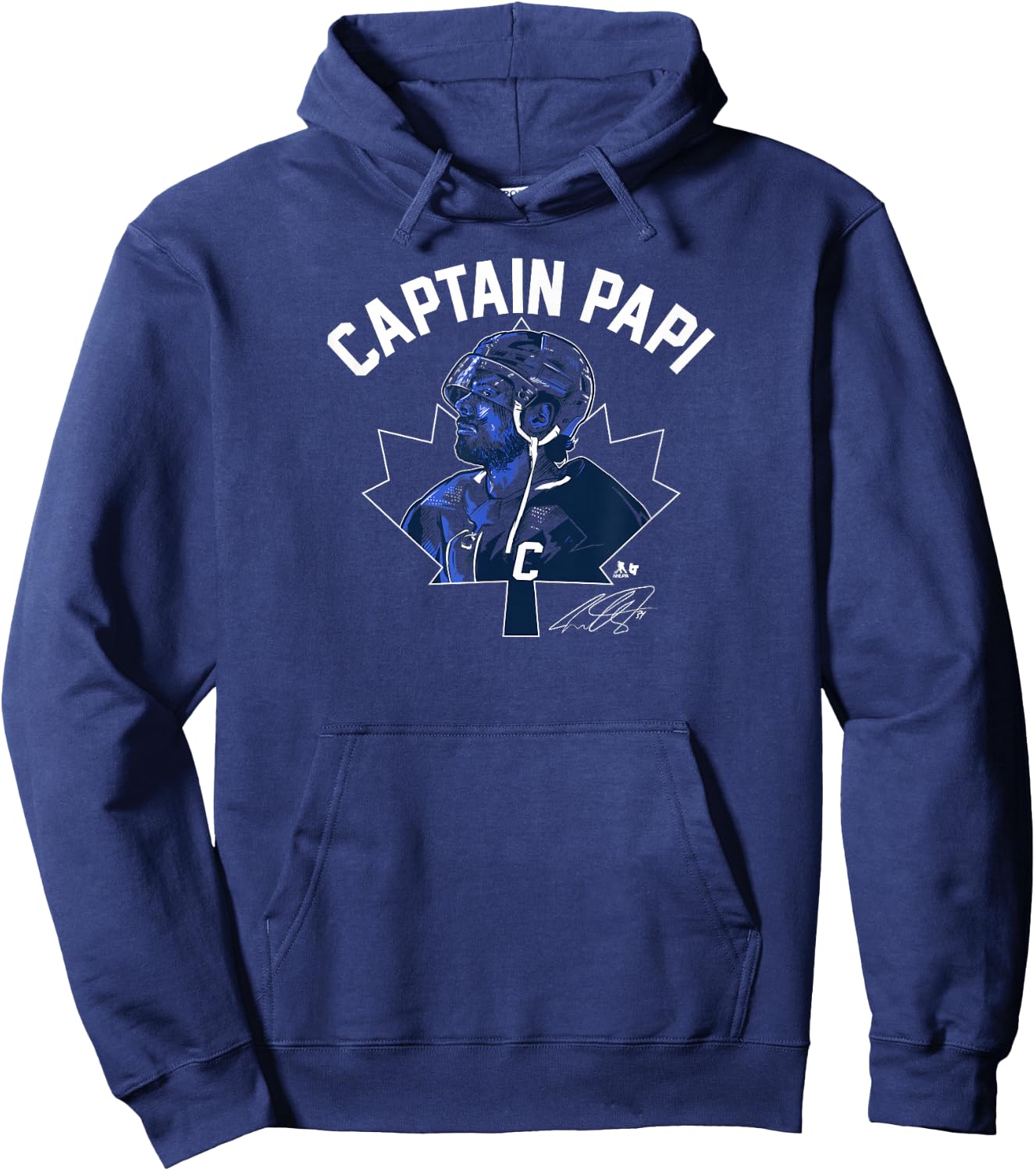 Auston Matthews: Captain Papi - Toronto Hockey Hoodie - Hoodie | Navy