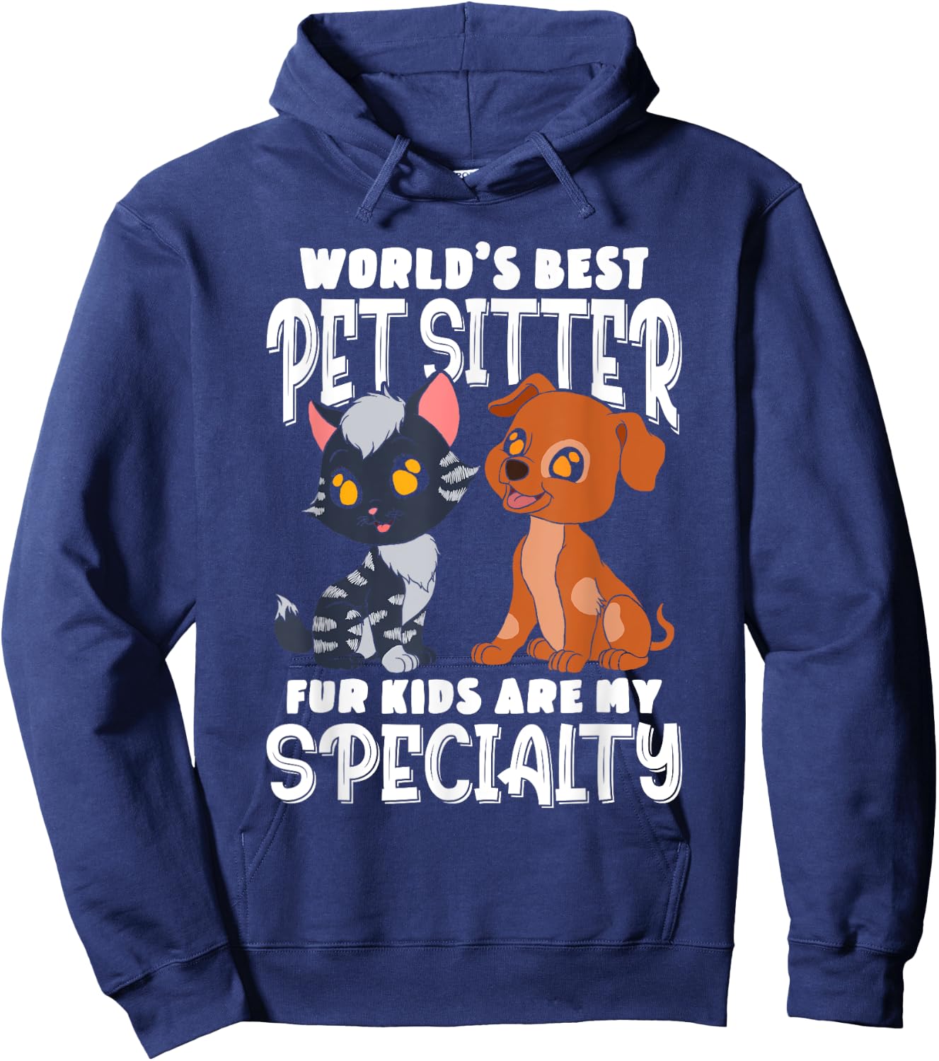 World's Best Pet Sitter Hoodie - Hoodie | Navy