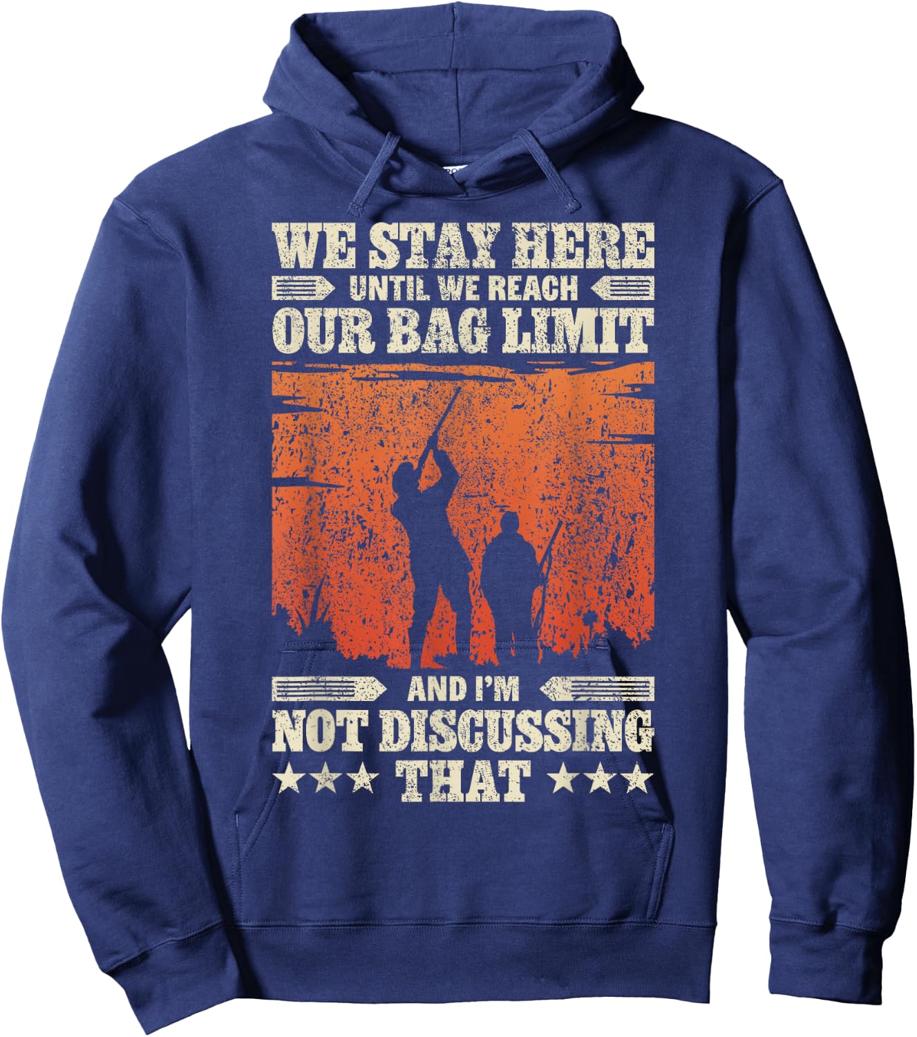 Dove Hunting Until We Reach The Bag Limit - Dove Hunter Hoodie - Hoodie | Navy