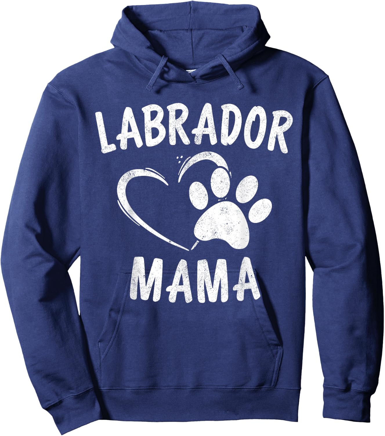 Labrador Mama Gift Black Golden Lab Mom Apparel Dog Owner Men Women Girls Kids Hoodie - Hoodie | Navy