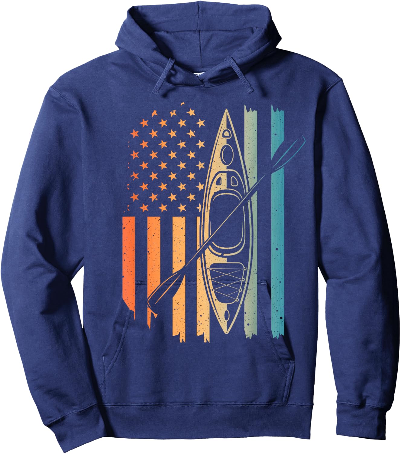 Best Kayak Design Women Kids Kayaking Kayaker Kayak Hoodie - Hoodie | Navy