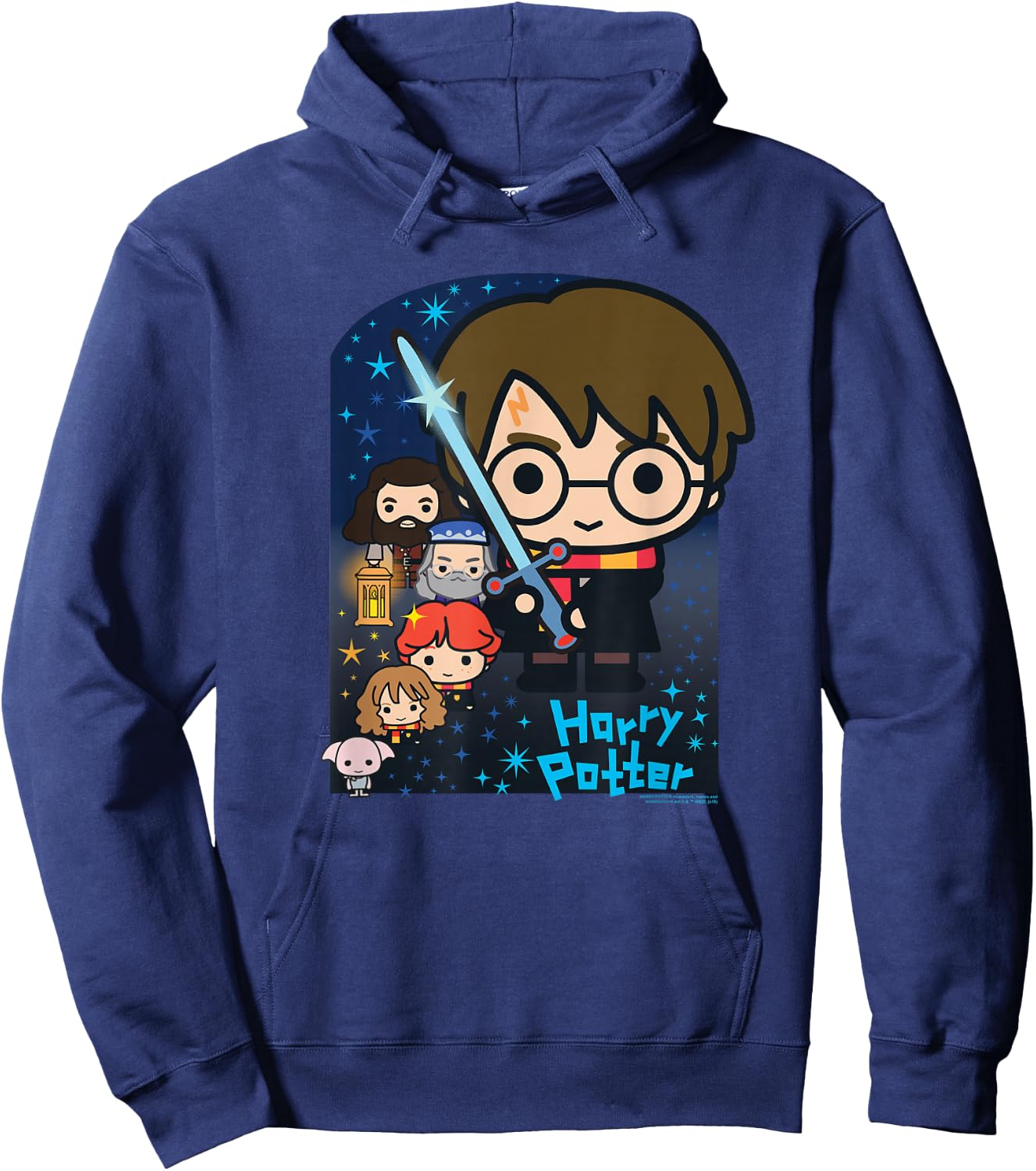 Harry Potter Chibi and Friends Hoodie - Hoodie | Navy