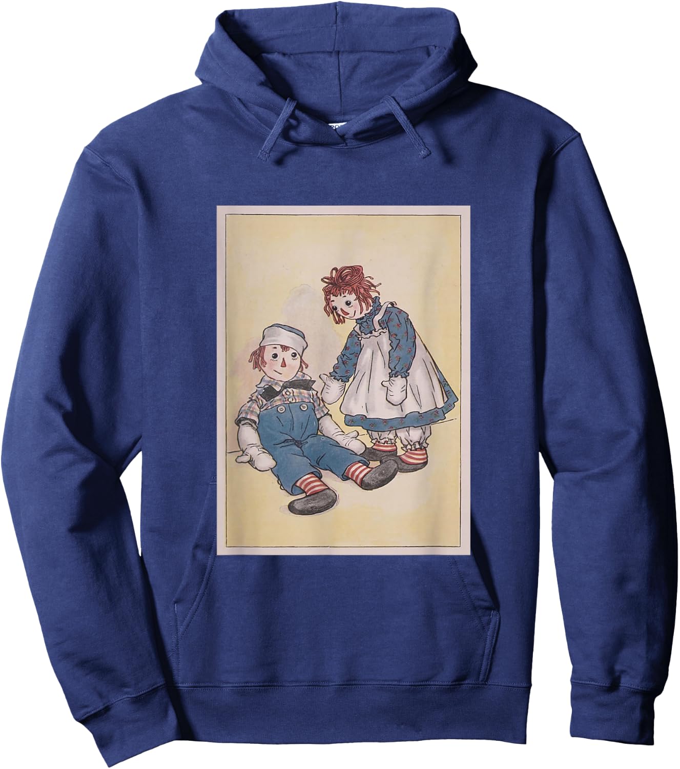 Children's Rag Doll Story Raggedy Ann & Andy (1920) , Small, Black Hoodie - Hoodie | Navy