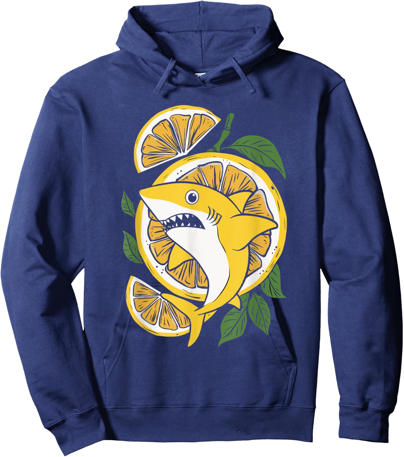 Lemon Shark Hoodie - Hoodie | Navy