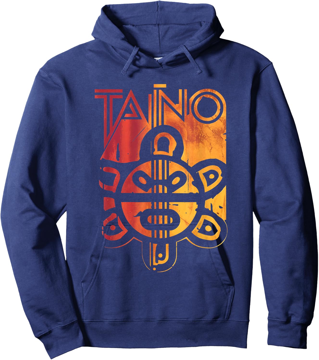 Taino Art Taino Culture Boricua Native American Design Hoodie - Hoodie | Navy