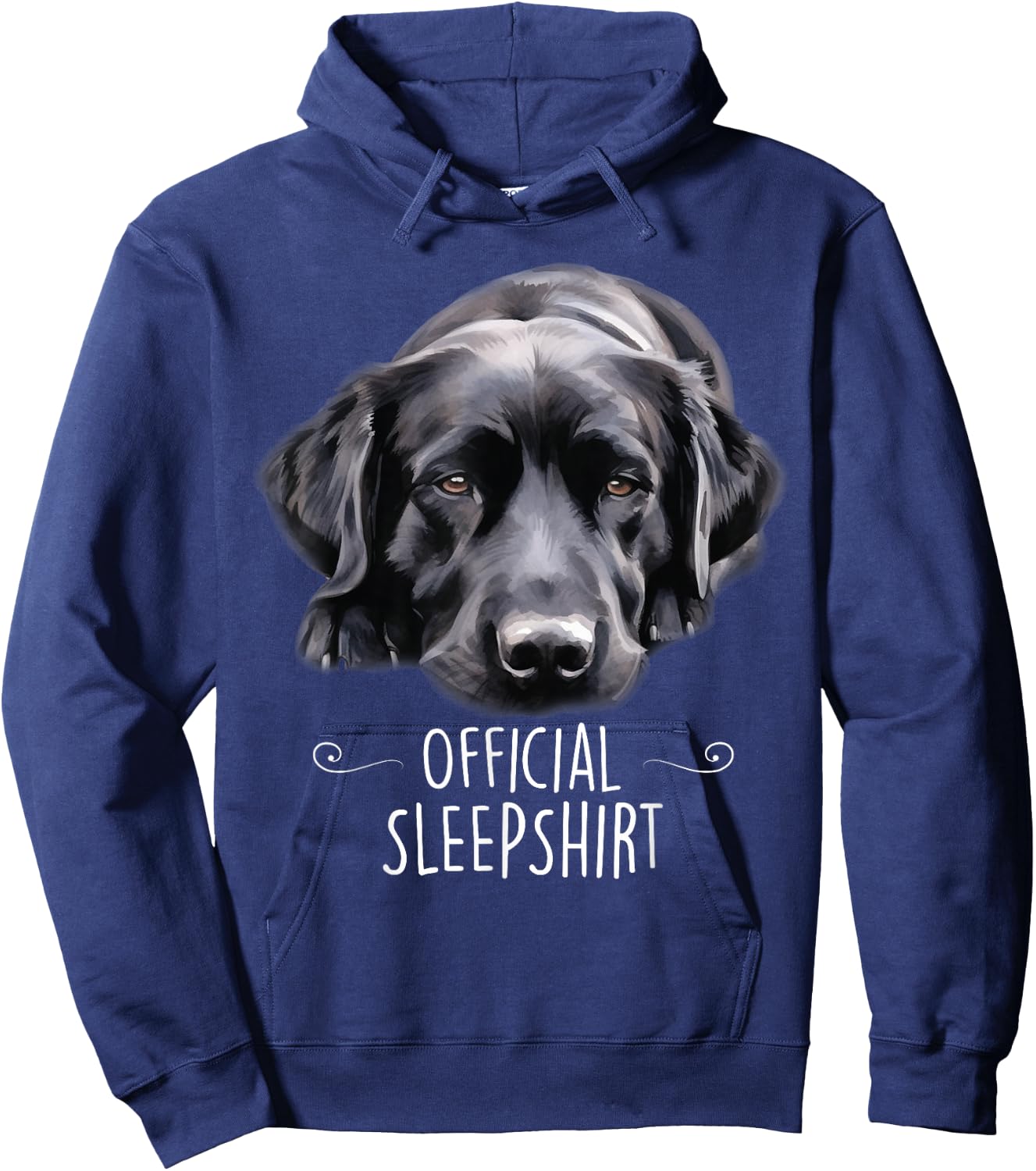 Sleeping Labrador Dog Official Sleep Lab Funny Women Kids Hoodie - Hoodie | Navy