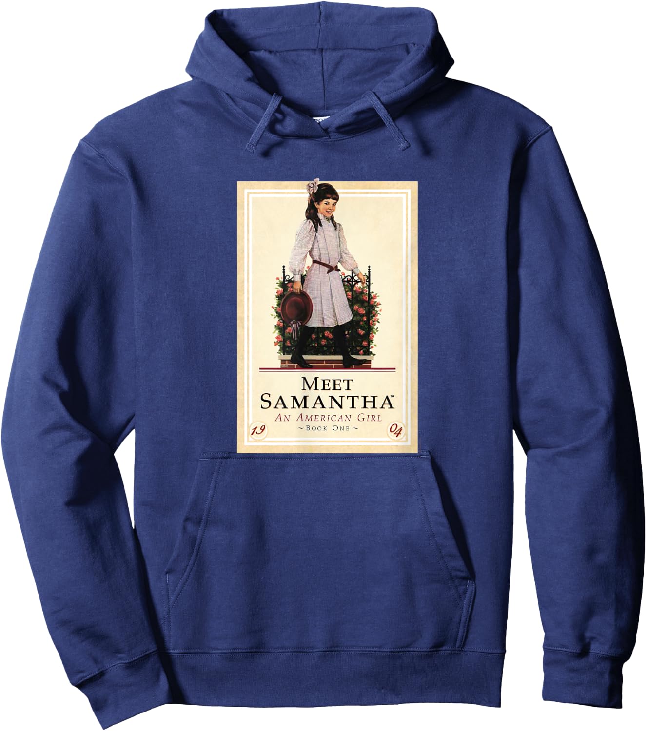 American Girl - Meet Samantha Book Cover Hoodie - Hoodie | Navy