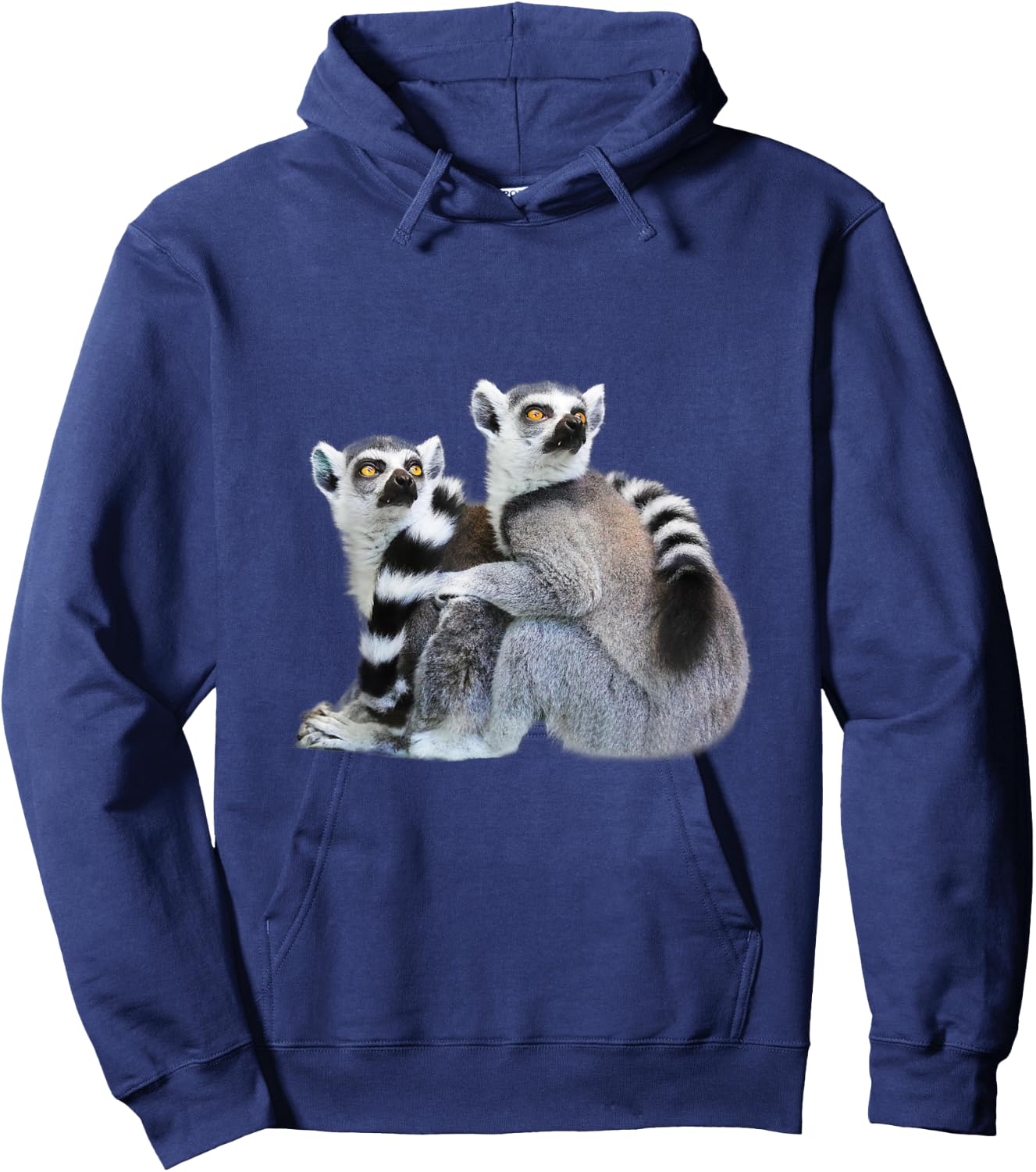 Lemur Lemuren Design Men Women Gift Hoodie - Hoodie | Navy