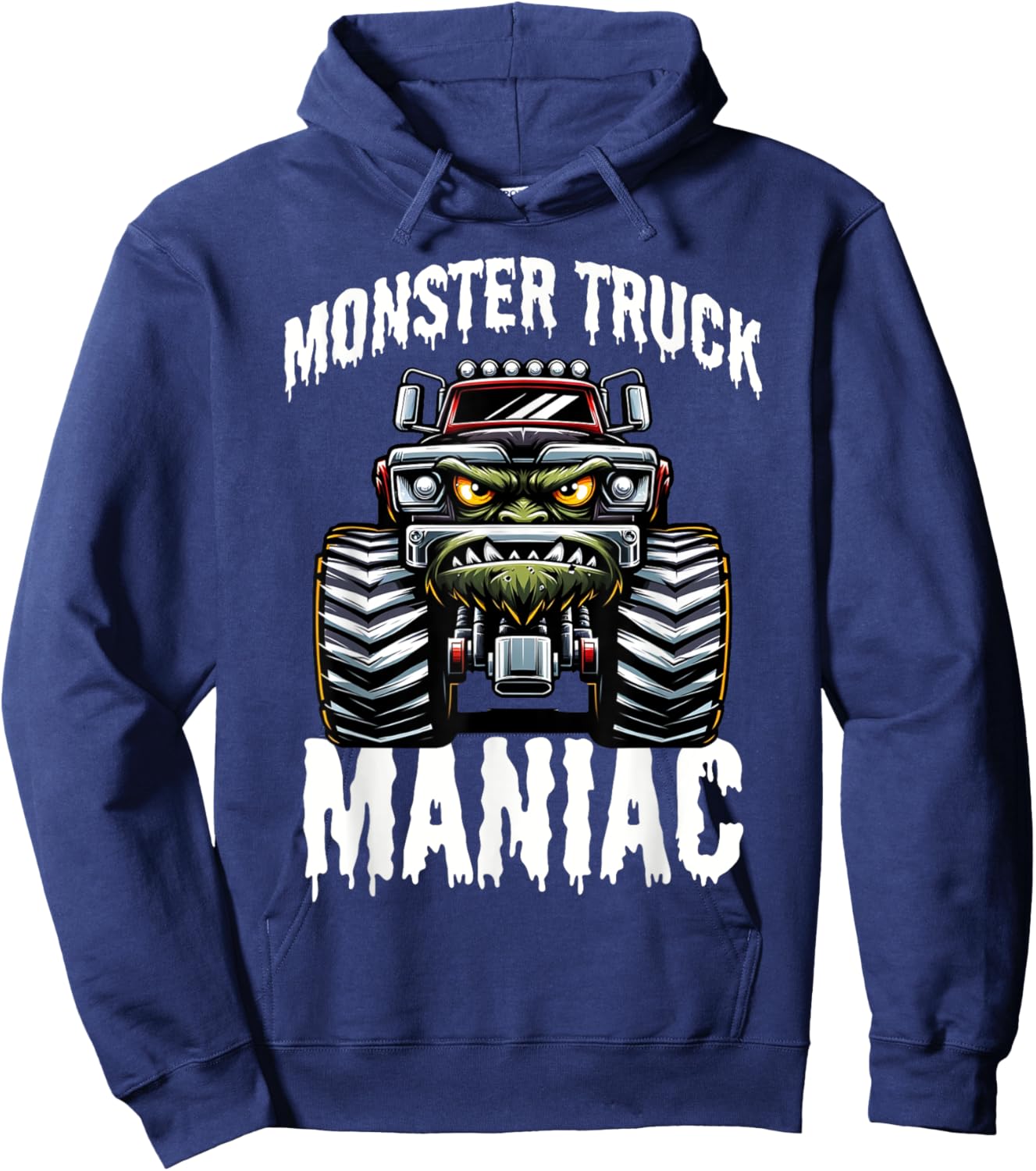 Monster Truck Monster Truck Maniac Off Road Adventure Hoodie - Hoodie | Navy