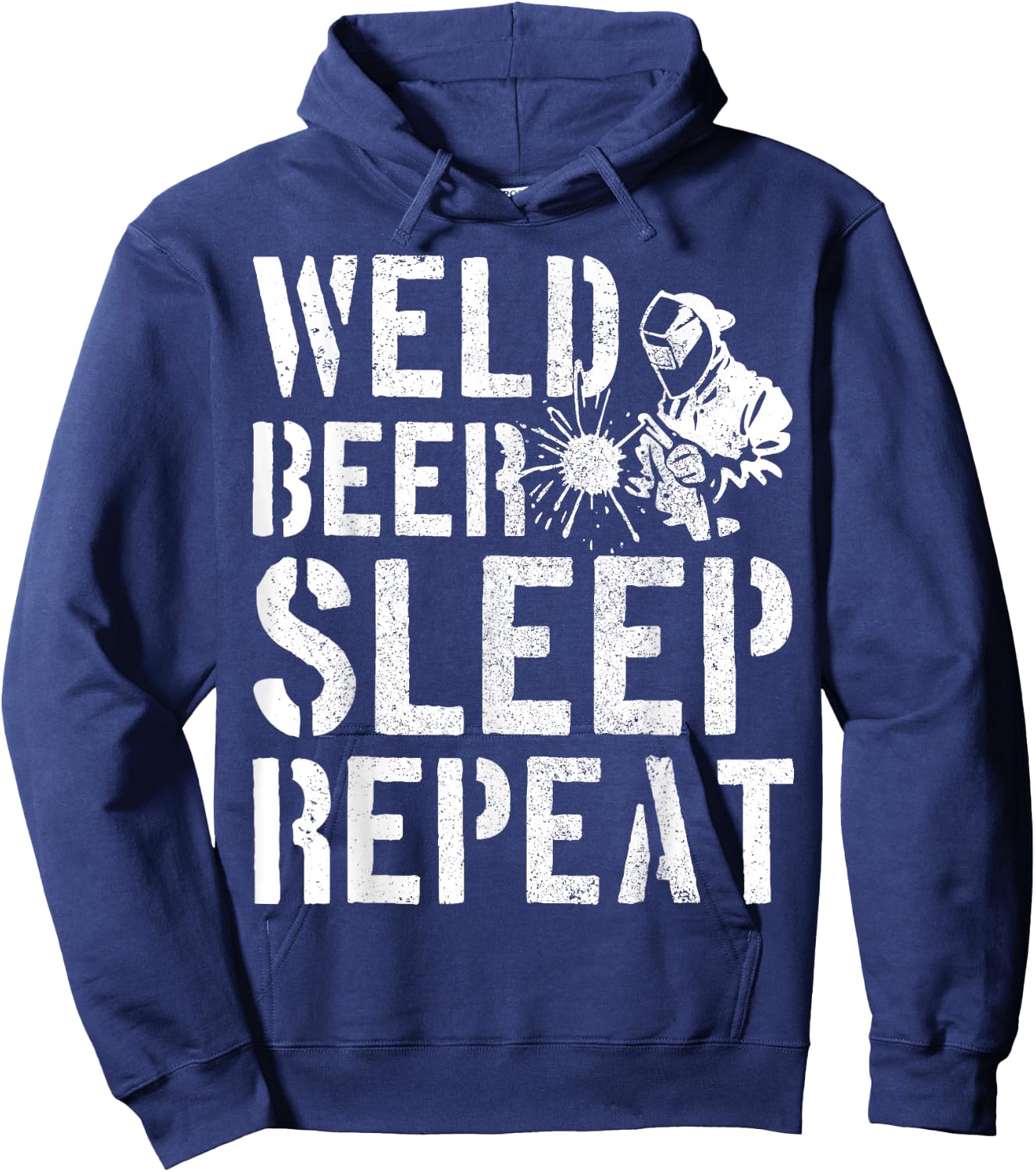 Welding Locksmith Welder Funny Gift Hoodie - Hoodie | Navy