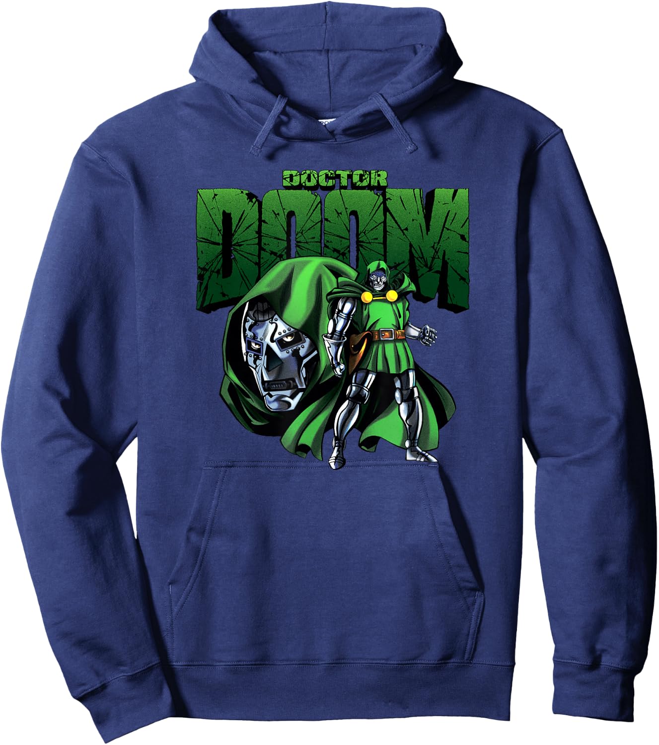 Marvel Fantastic Four Doctor Doom Epic Villain Classic Hoodie - Hoodie | Navy