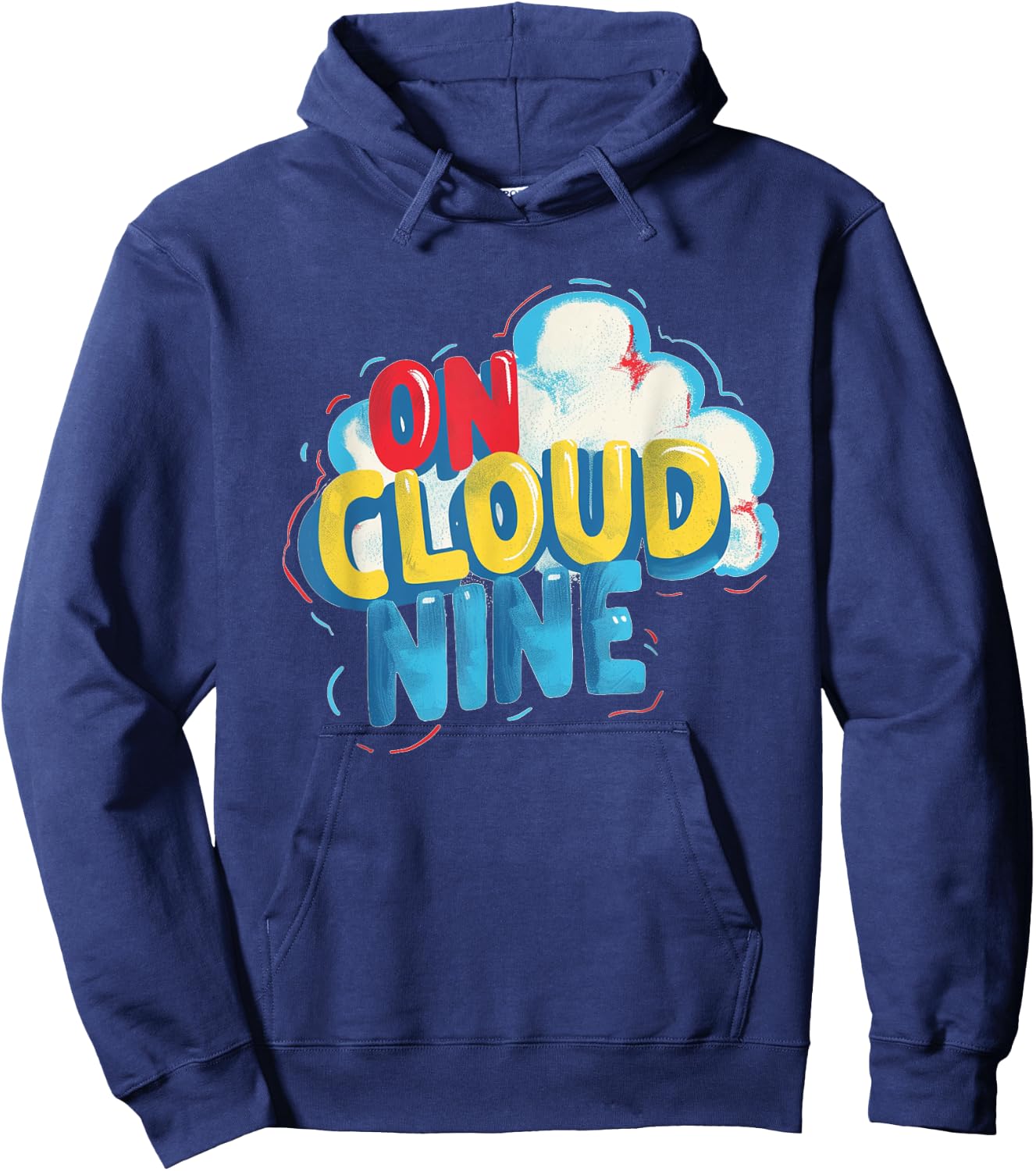 Nice colorful on Cloud Nine Speech Costume Hoodie - Hoodie | Navy