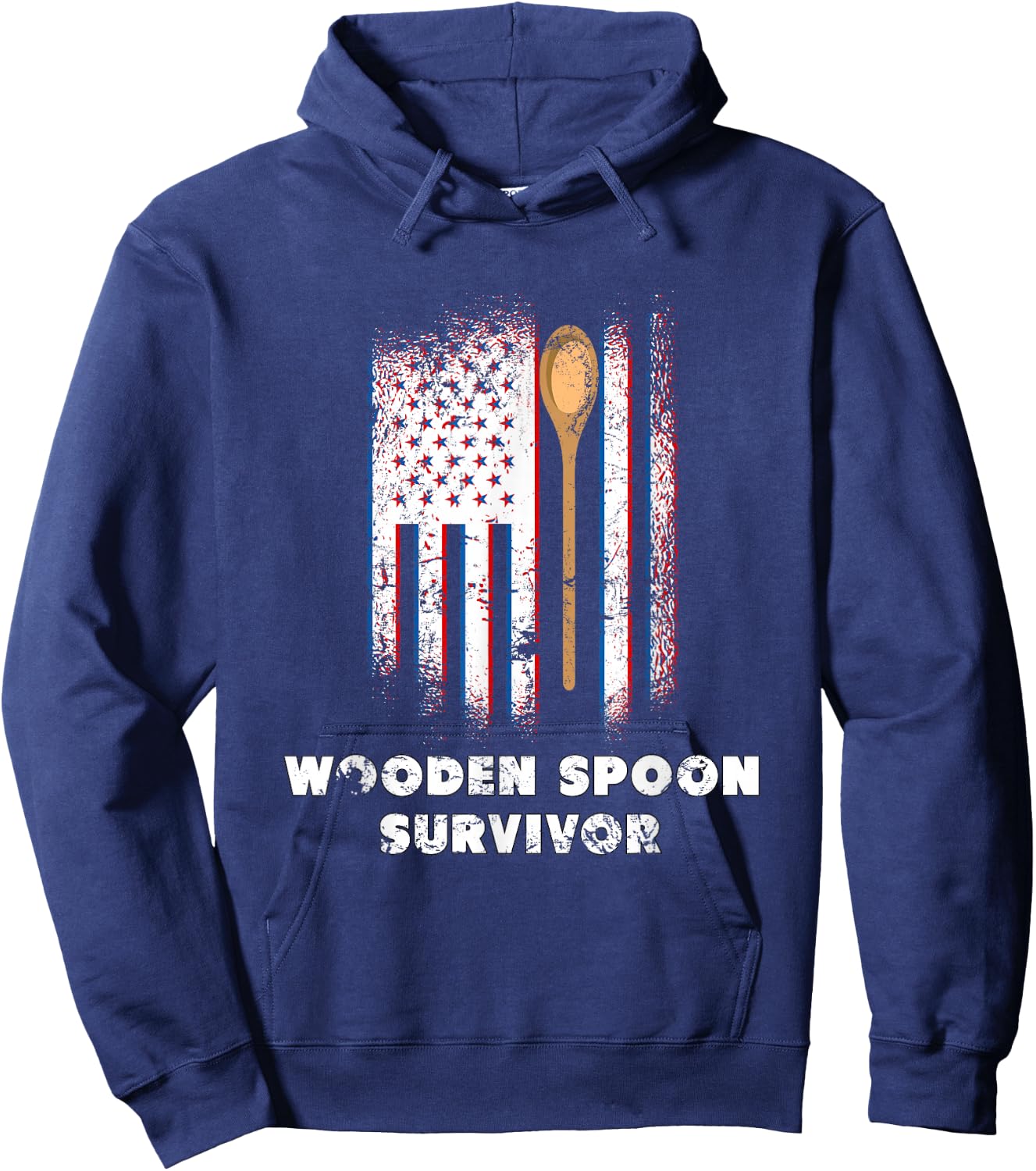Wooden Spoon Survivor for Hoodie - Hoodie | Navy
