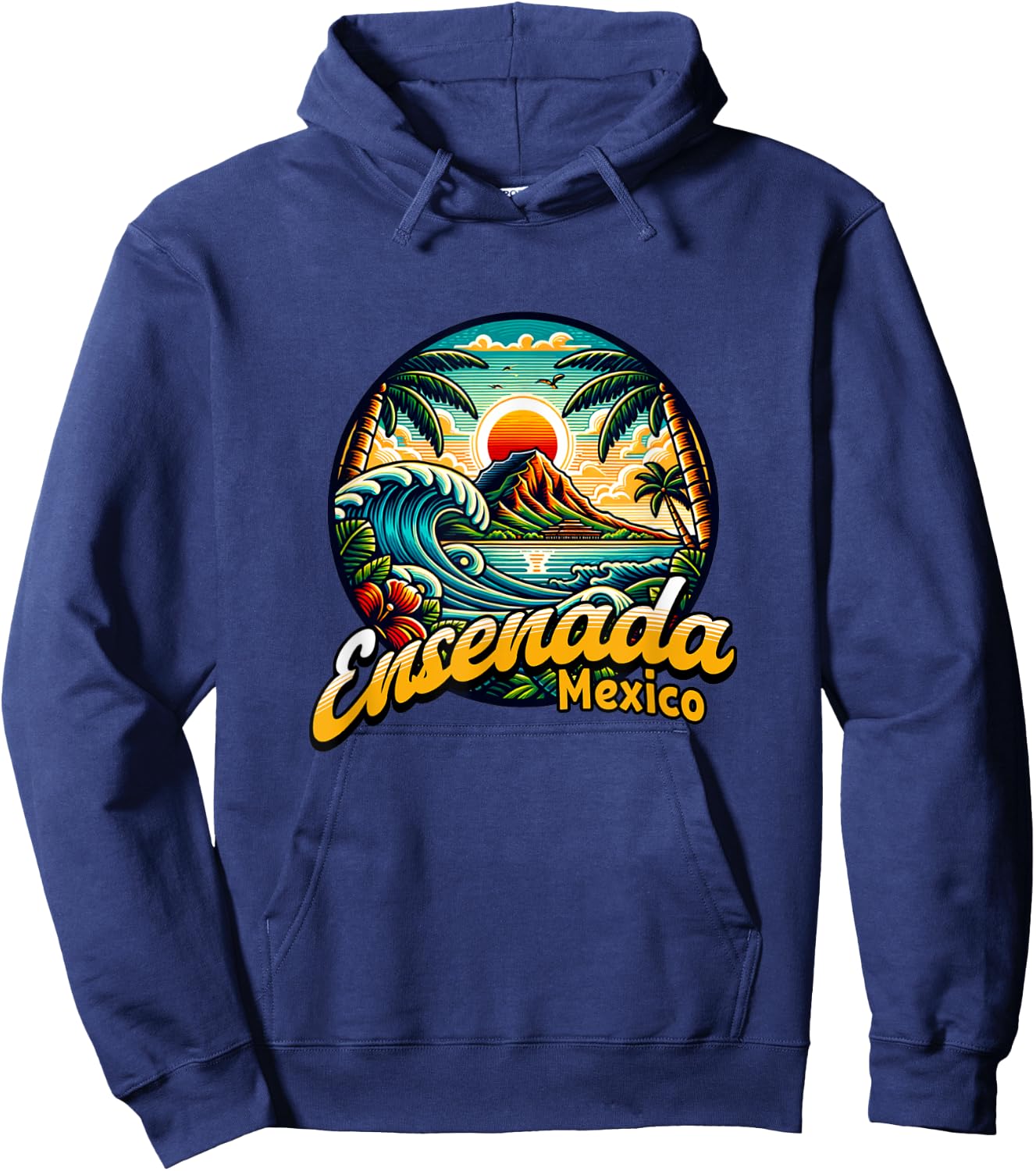 Ensenada Mexico Souvenir / Ensenada Hoodie - Hoodie | Navy