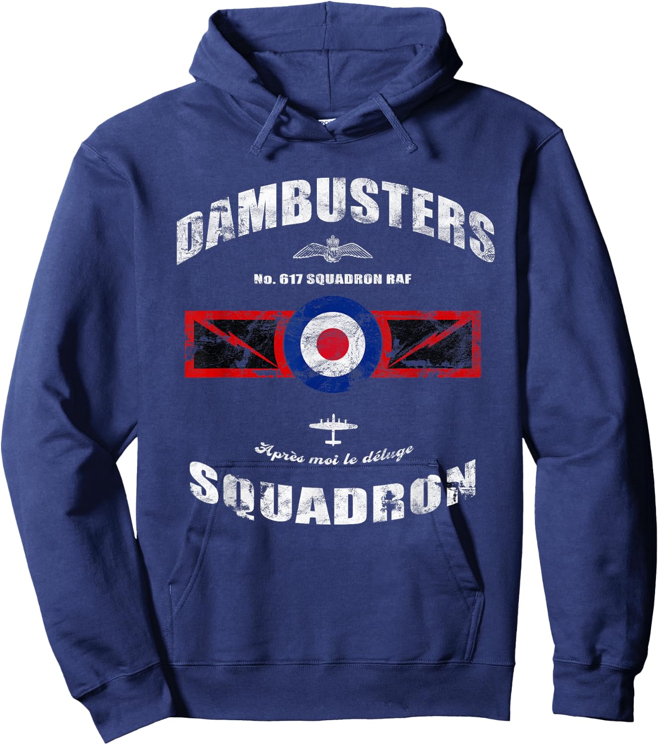 Dambusters No.617 Squadron WW2 British Military History Hoodie - Hoodie | Navy