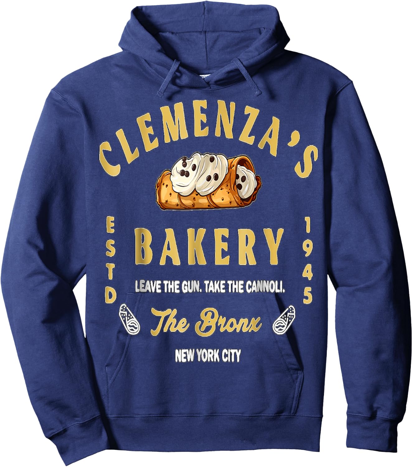 Clemenza Bakery Food Funny Hoodie - Hoodie | Navy