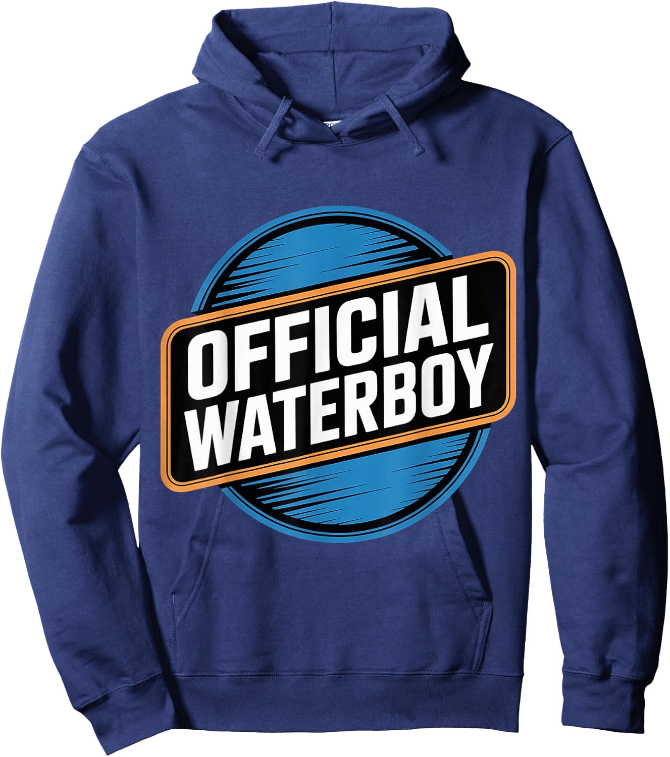 Official Waterboy Hydration Crew Sports Hoodie - Hoodie | Navy