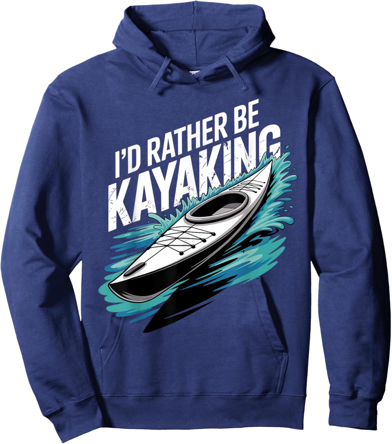 Kayak Novelty Women Kayaker Kayaking Kayak Lover Hoodie - Hoodie | Navy