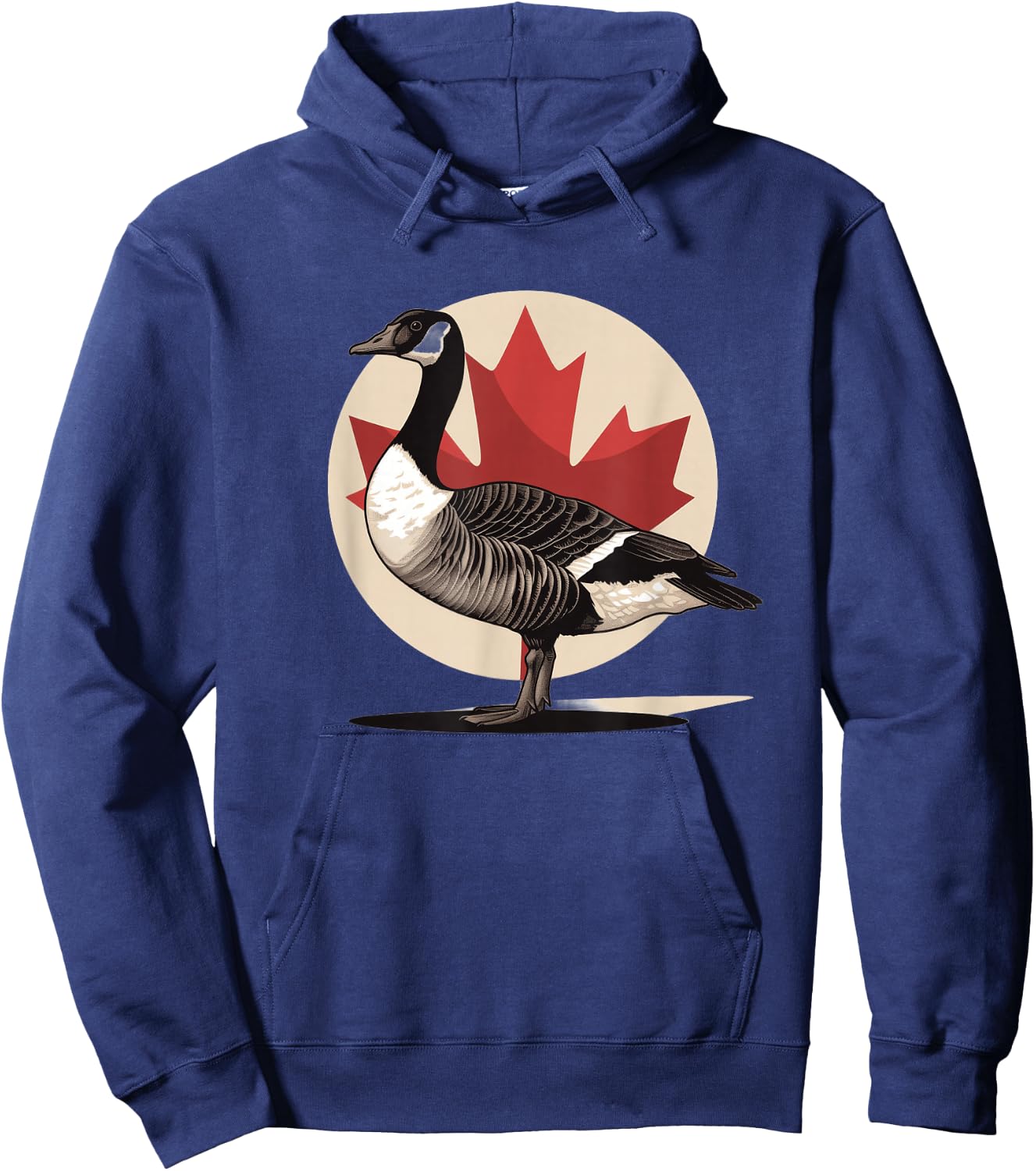Canadian Goose 80s Retro Look Hoodie - Hoodie | Navy