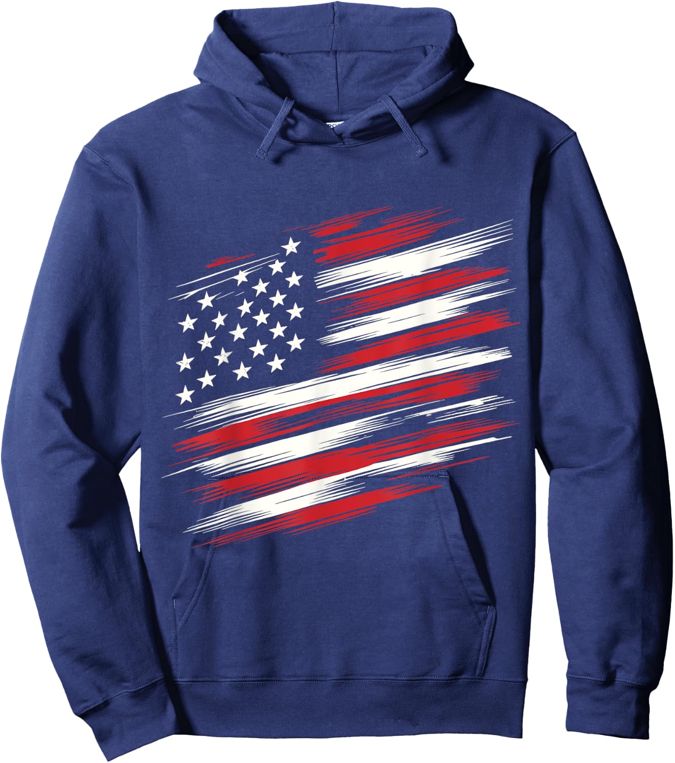 4th of july shirts fourth of july patriotic American Flag Girls Kids Men Hoodie - Hoodie | Navy