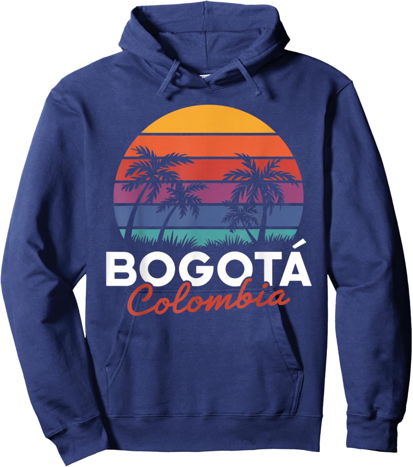 Bogotá Colombia TravelSouvenir Vacation Colombian Pride Hoodie - Hoodie | Navy