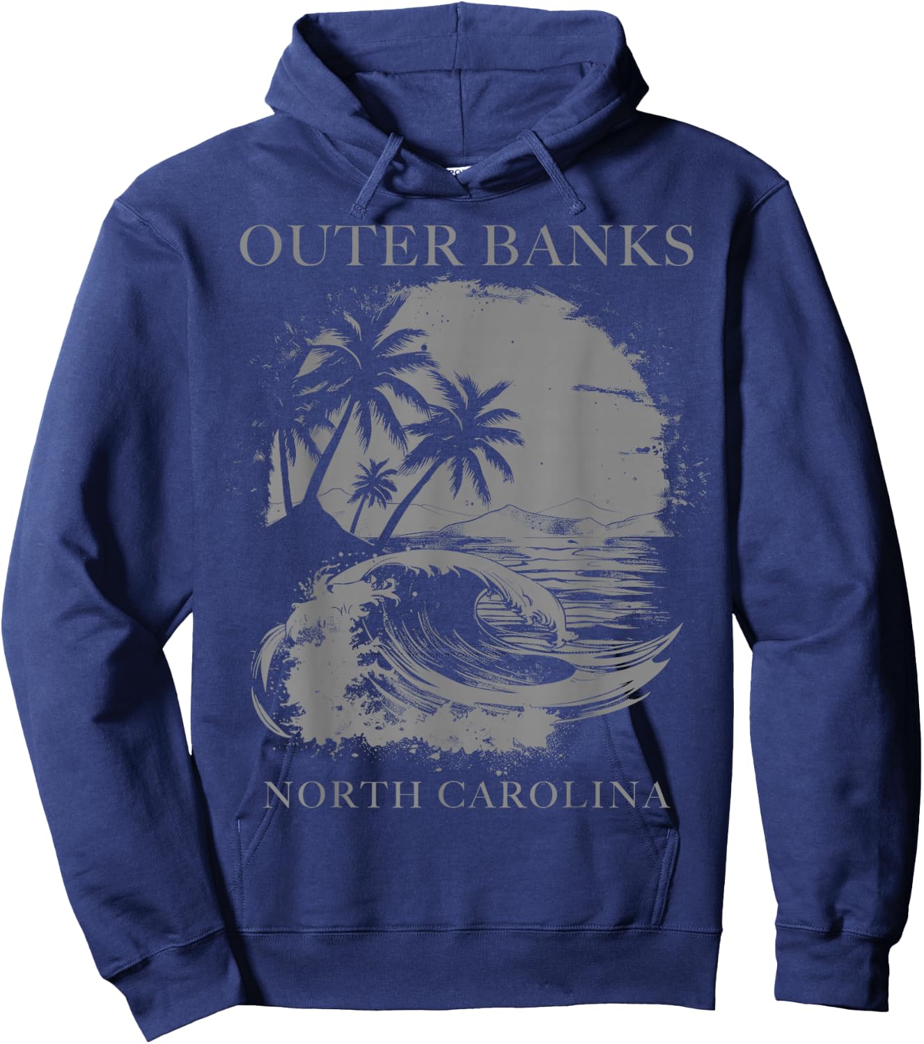 Outer Banks North Carolina Hoodie - Hoodie | Navy