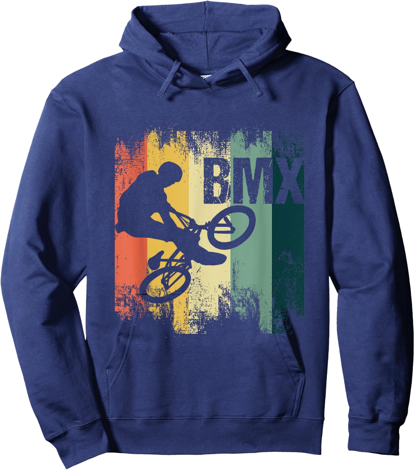 BMX Bicycle Bike Biker Cycling Bicycle Cyclist Bike Gift Hoodie - Hoodie | Navy