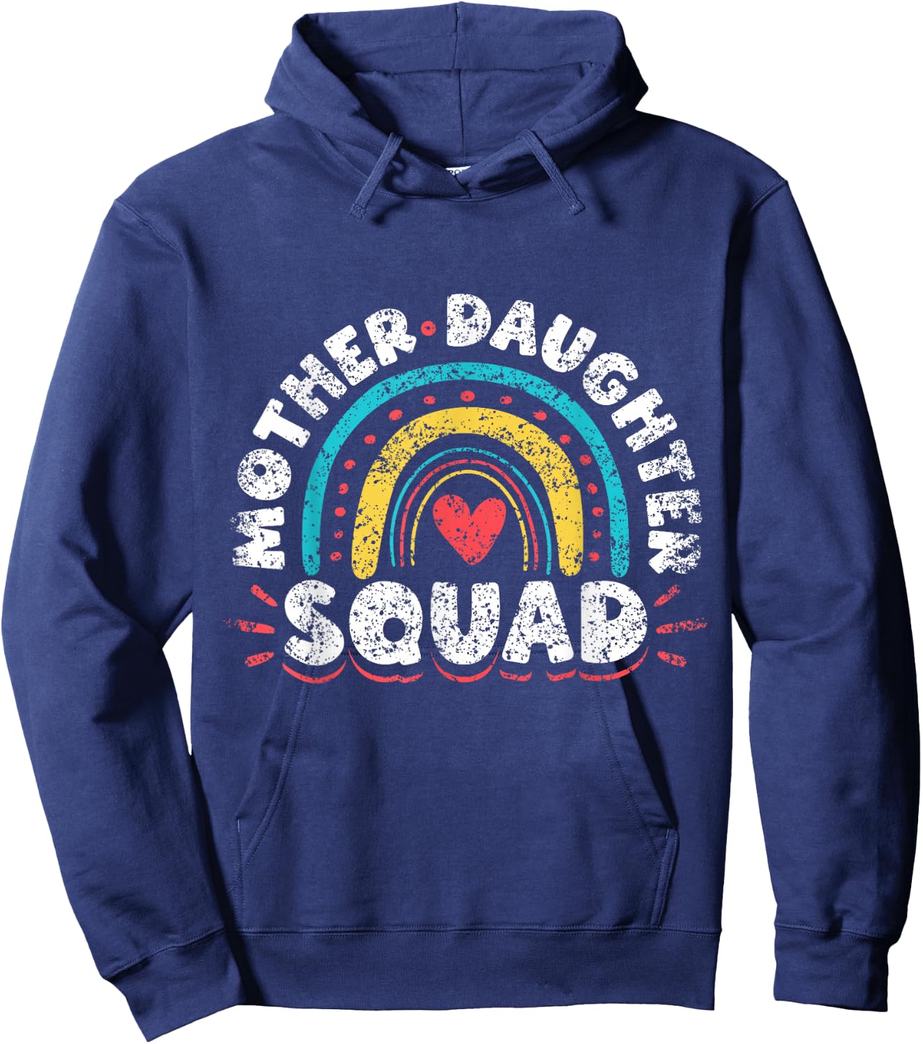 Mother Daughter Squad Mum Daughters Matching Mother Daughter Hoodie - Hoodie | Navy