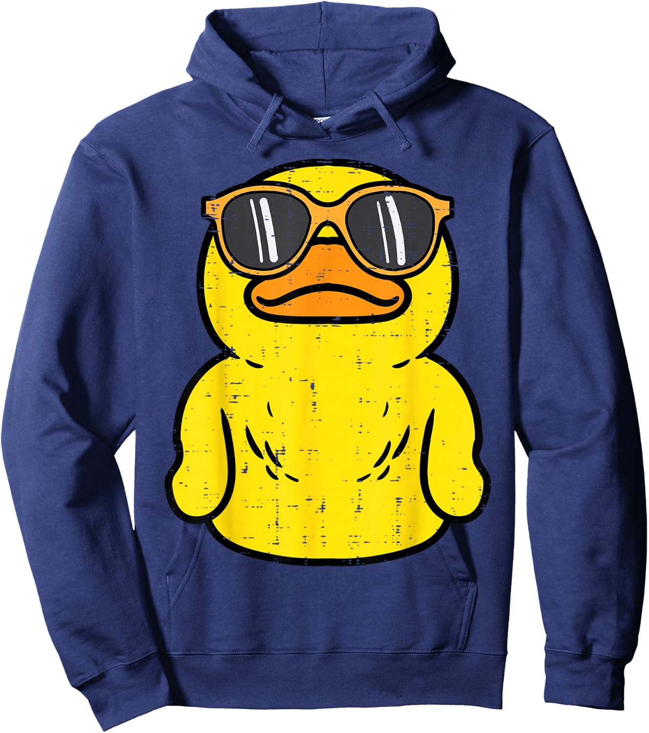 Rubber Duck Sunglasses Cool Boys Girls Kid Toddler Women Men Hoodie - Hoodie | Navy