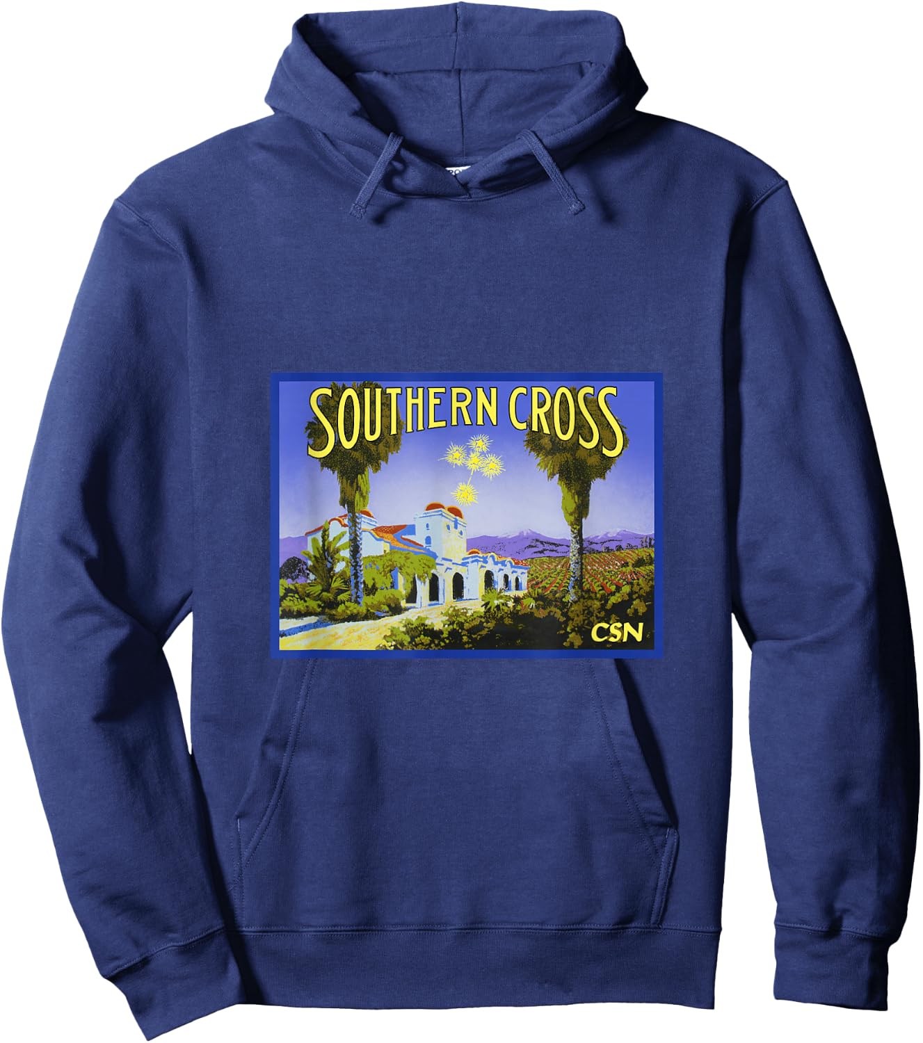 Crosby Stills & Nash - Southern Cross Hoodie - Hoodie | Navy