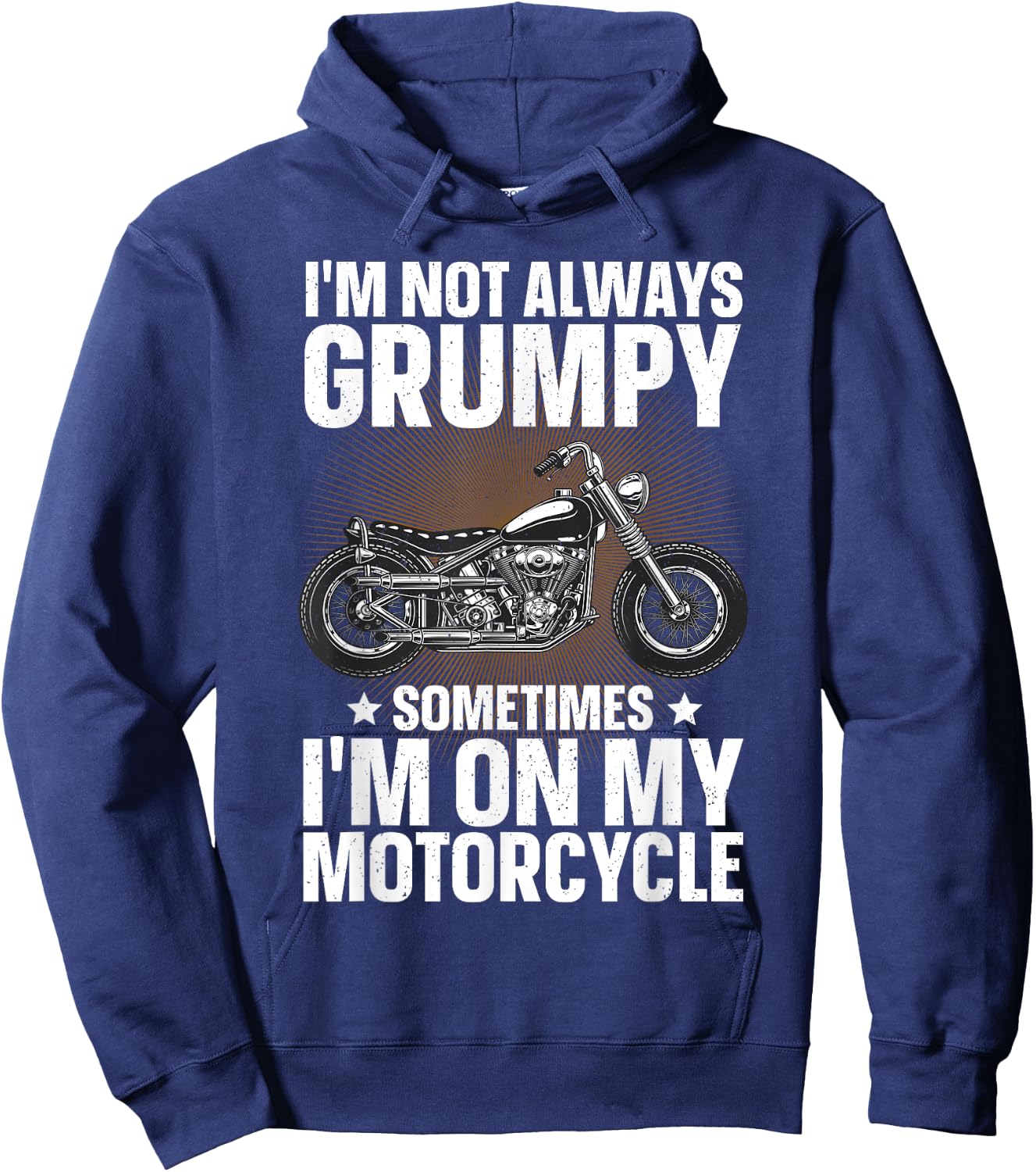 Motorcycle Rider Art Women Dad Motorcycle Bike Lover Hoodie - Hoodie | Navy