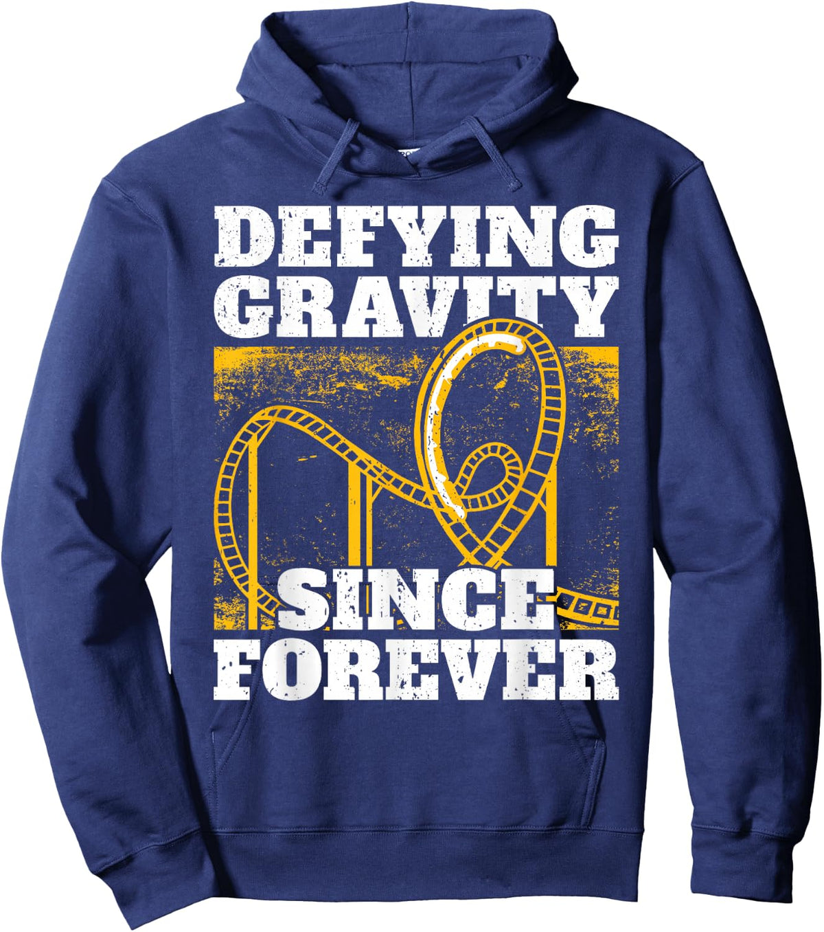 Funny Rollercoaster Saying I Gravity Roller Coaster Hoodie - Hoodie | Navy