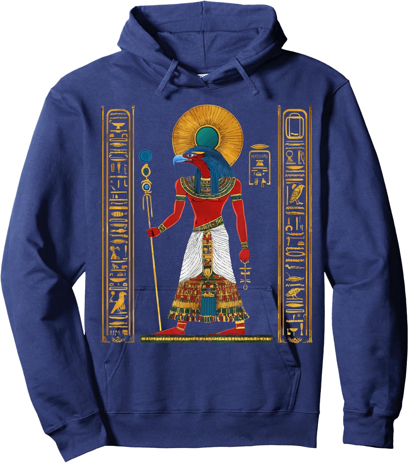 Thoth Egyptian God Egyptian Mythology Pyramid Ancient Egypt Hoodie - Hoodie | Navy