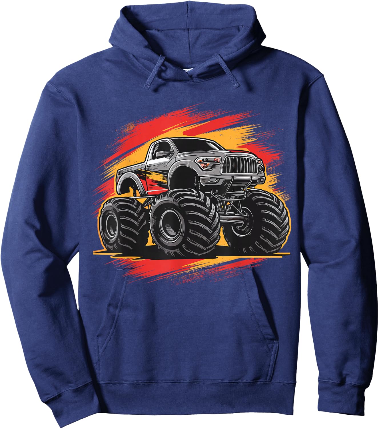 Monster Truck for toddlers Youth & Adults Hoodie - Hoodie | Navy