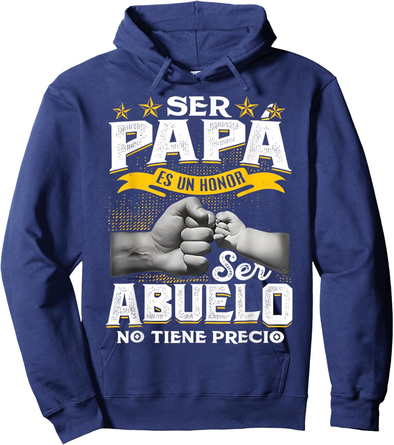 Ser Papa ES Un Honor Ser Abuelo No Tiene Precio Abuelo Hoodie - Hoodie | Navy
